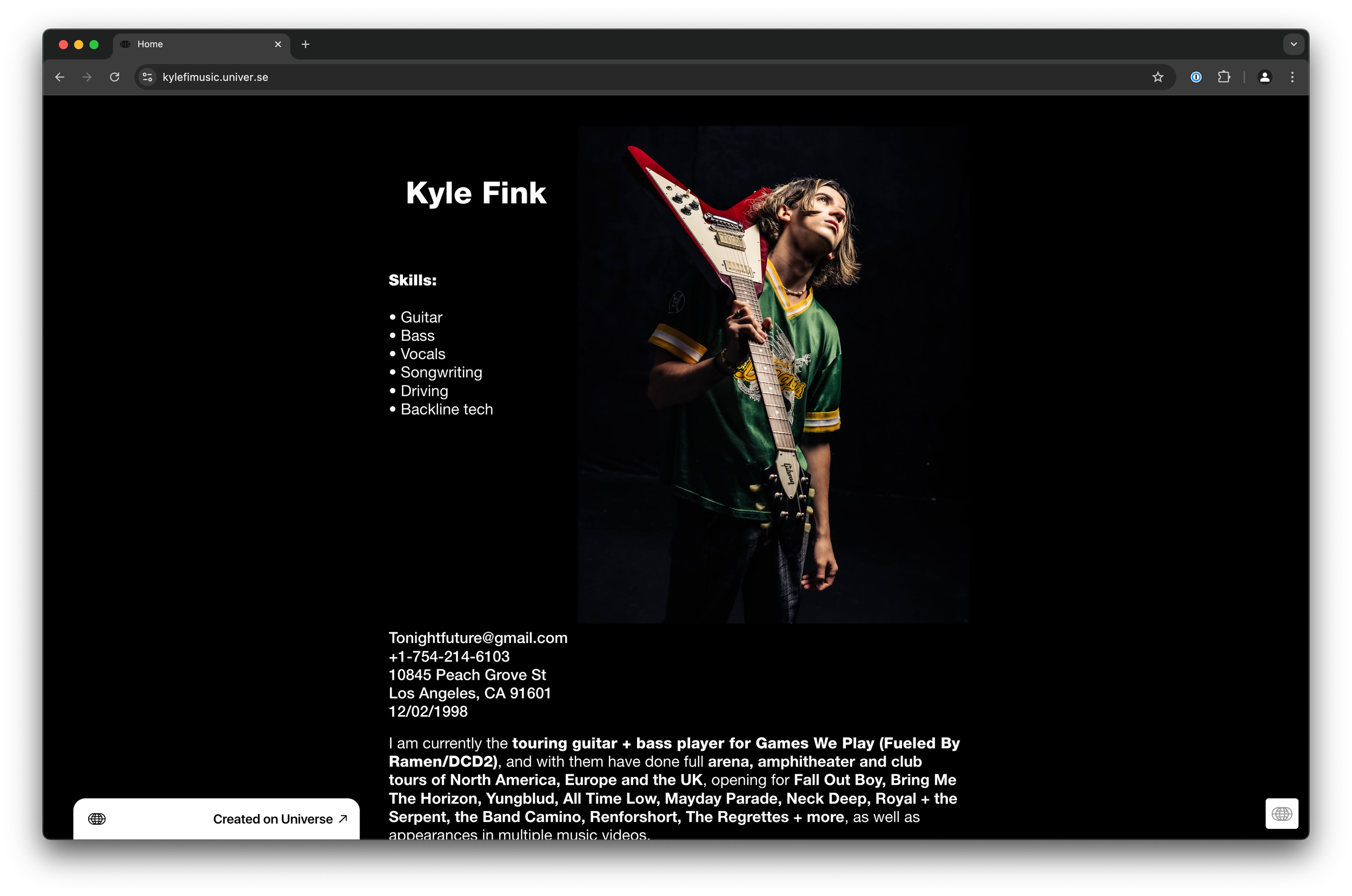 Kyle Fink Music