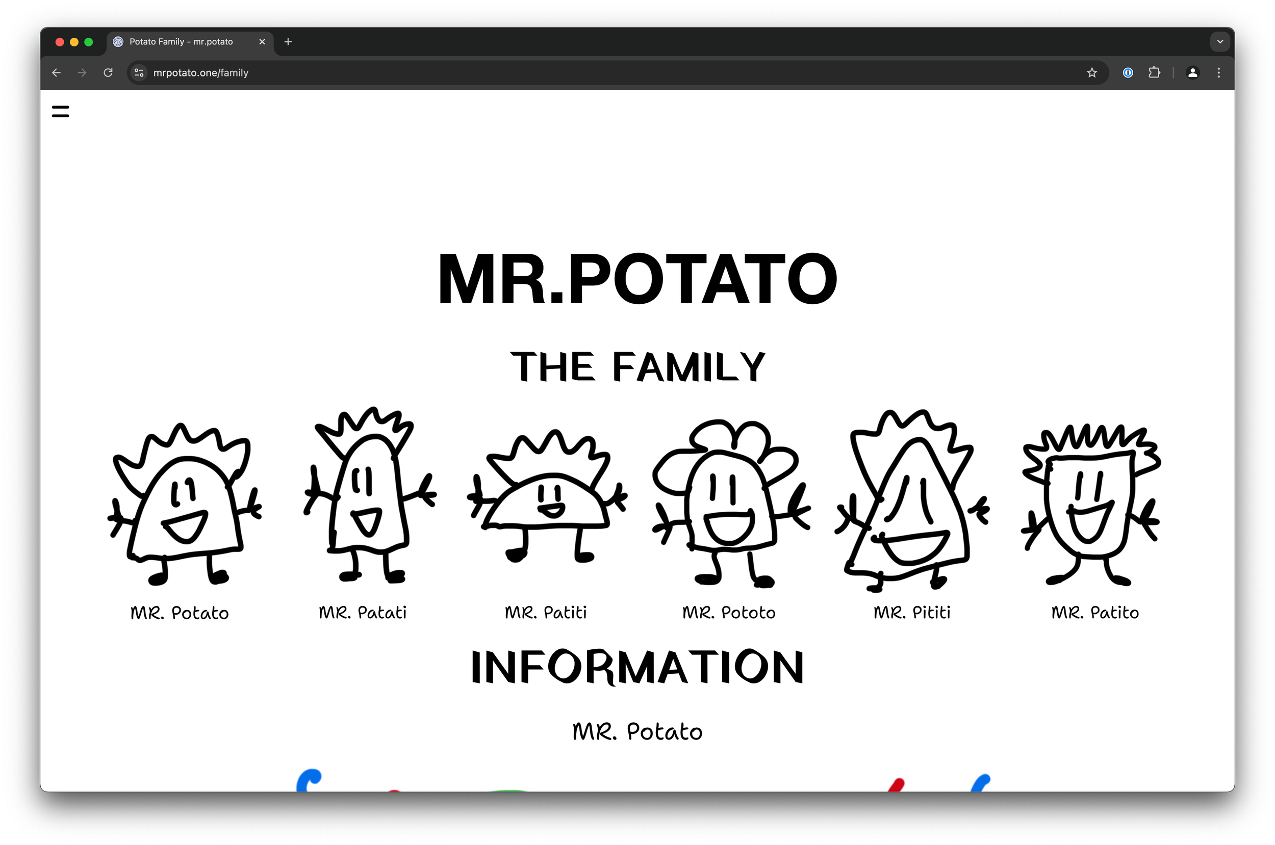 Mr. Potato World
